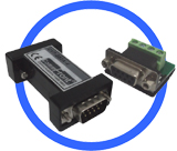 Industrial Externally-Powered RS232 Isolator (3-wire)